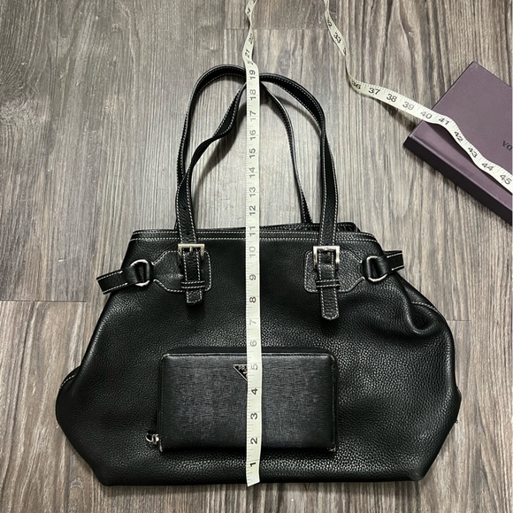 Black leather Prada Purse & Wallet set EUC!!!! - Picture 9 of 16